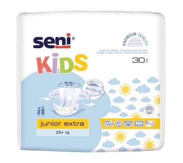 SENI Kids Junior extra 15+ kg Inkontinenzhose 5x30 Stk. (150 Stück)